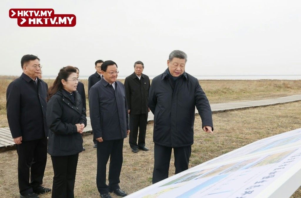 Xi Jinping inspecting computing power industry in Wulanchabu, Inner Mongolia