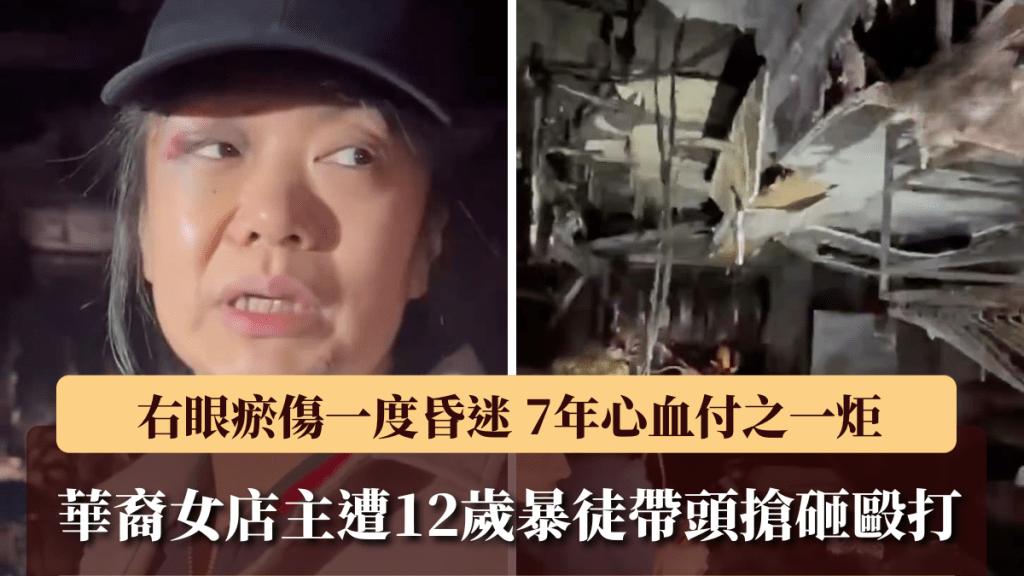 French Riot: Chinese Female Shop Owner Attacked by 12-Year-Old Boy and Others
