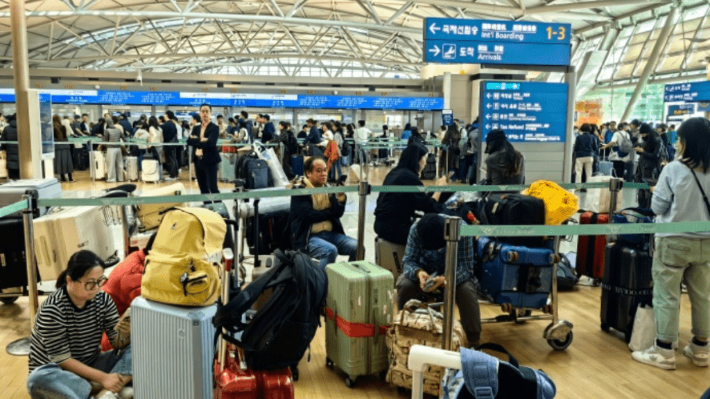 Significant IT Glitch at Incheon Airport Disrupts Service for Numerous Passengers, Affecting Air China, Southern, and Eastern Airlines Systems