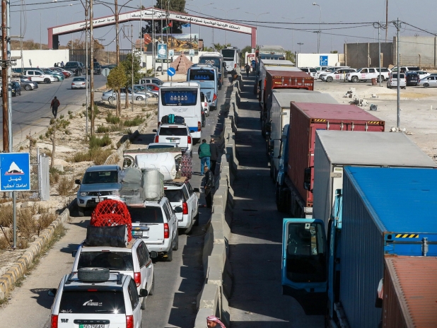 Syria Shuts Border Crossing with Jordan After Strikes