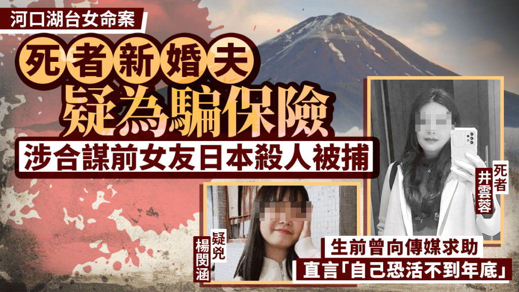 River Mouth Tragedy: Suspected Insurance Fraud Involving Newlywed Husband and Ex-Girlfriend's Collaborative Murder in Japan
