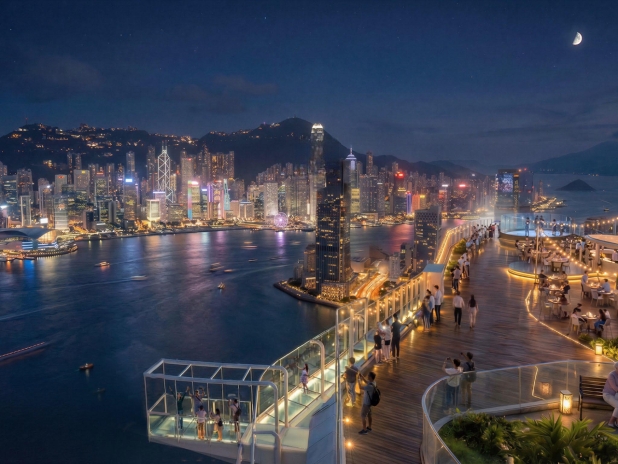 Mid-Hung Hom Skybridge to Serve as Viewing Platform and Event Venue